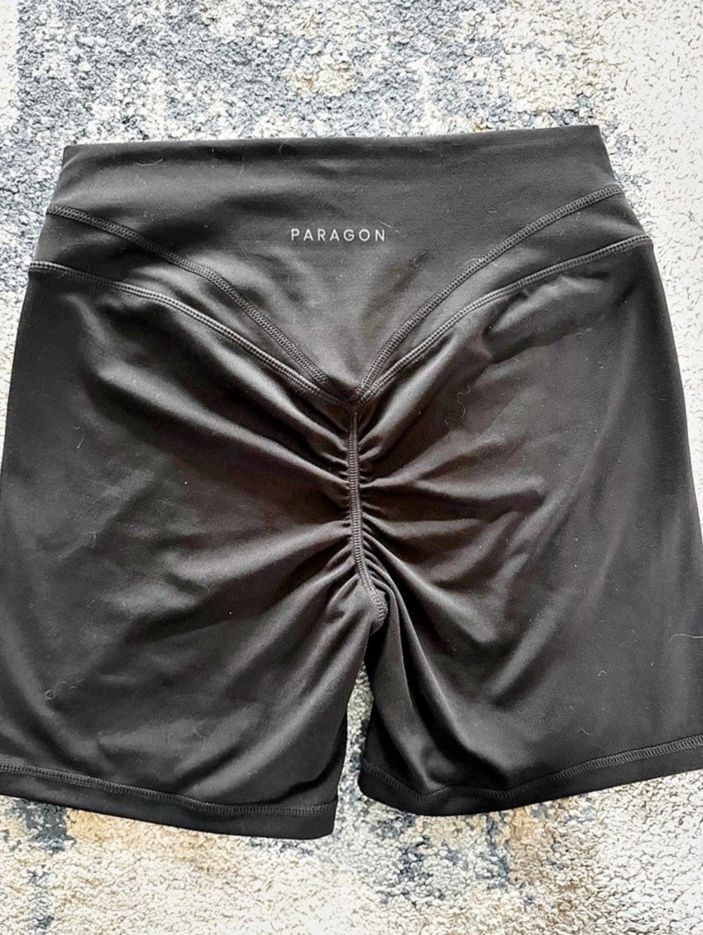Paragon Reluna High Rise Sculptseam 5” Shorts Black Size L